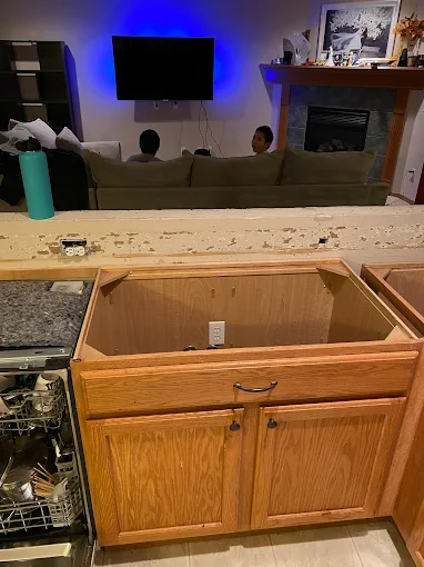 Kitchen construction project