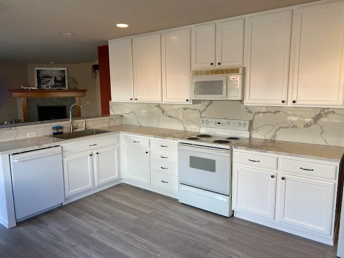 Bathroom construction project